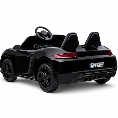 Coche eléctrico para Niños PERFECTA XXL 24v Motor Brushless 180w 15km/h Blanco c/ RUEDAS DE GOMA & ASIENTO DE PIEL