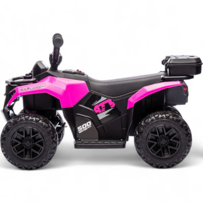 Mini Moto 4 Eléctrica para Niños 6v Verde