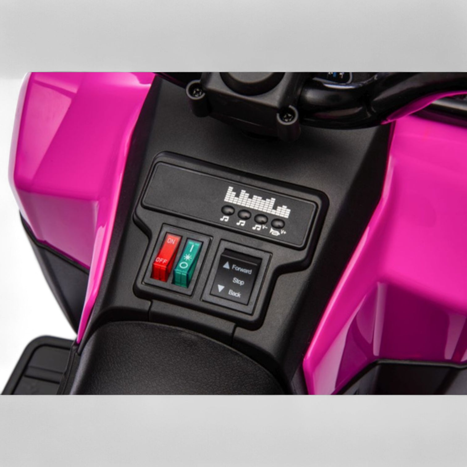 Mini Moto 4 Eléctrica para Niños 6v Verde