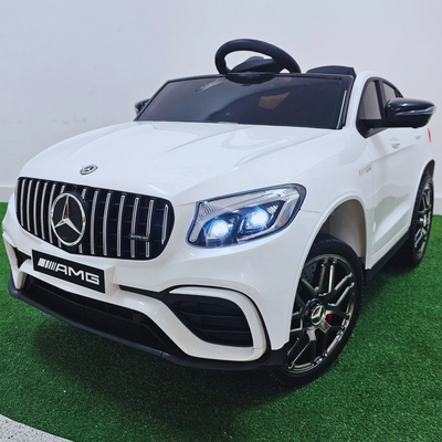 Coche Eléctrico para Niños MERCEDES GLC63S 4x4 12v Blanco 