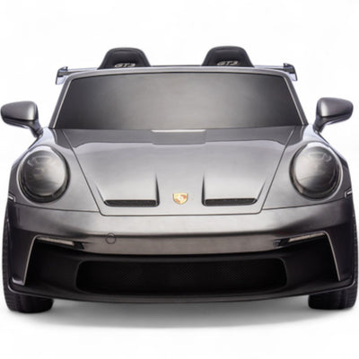 Coche Eléctrico para Niño PORSCHE 911 GT3 24v STRONG XXL Rosa c/ RUEDAS DE GOMA & ASIENTO DE PIEL Y VELVET