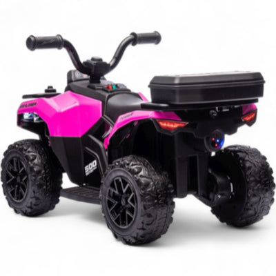 Mini Moto 4 Eléctrica para Niños 6v Verde