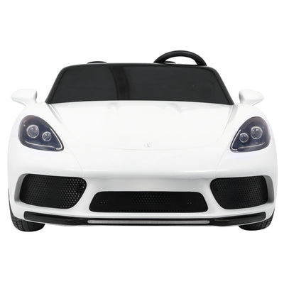 Coche eléctrico para Niños PERFECTA XXL 24v Motor Brushless 180w 15km/h Blanco c/ RUEDAS DE GOMA & ASIENTO DE PIEL