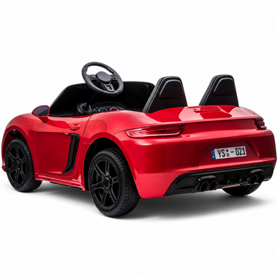 Coche eléctrico para Niños PERFECTA XXL 24v Motor Brushless 180w 15km/h Blanco c/ RUEDAS DE GOMA & ASIENTO DE PIEL