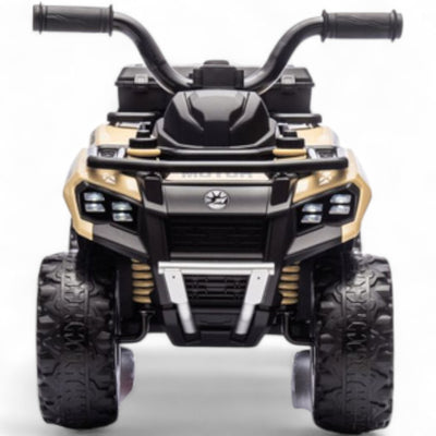 Mini Moto 4 Eléctrica para Niños LITTLE EXPLORER 6v Khaki c/ RODAS DE GOMA
