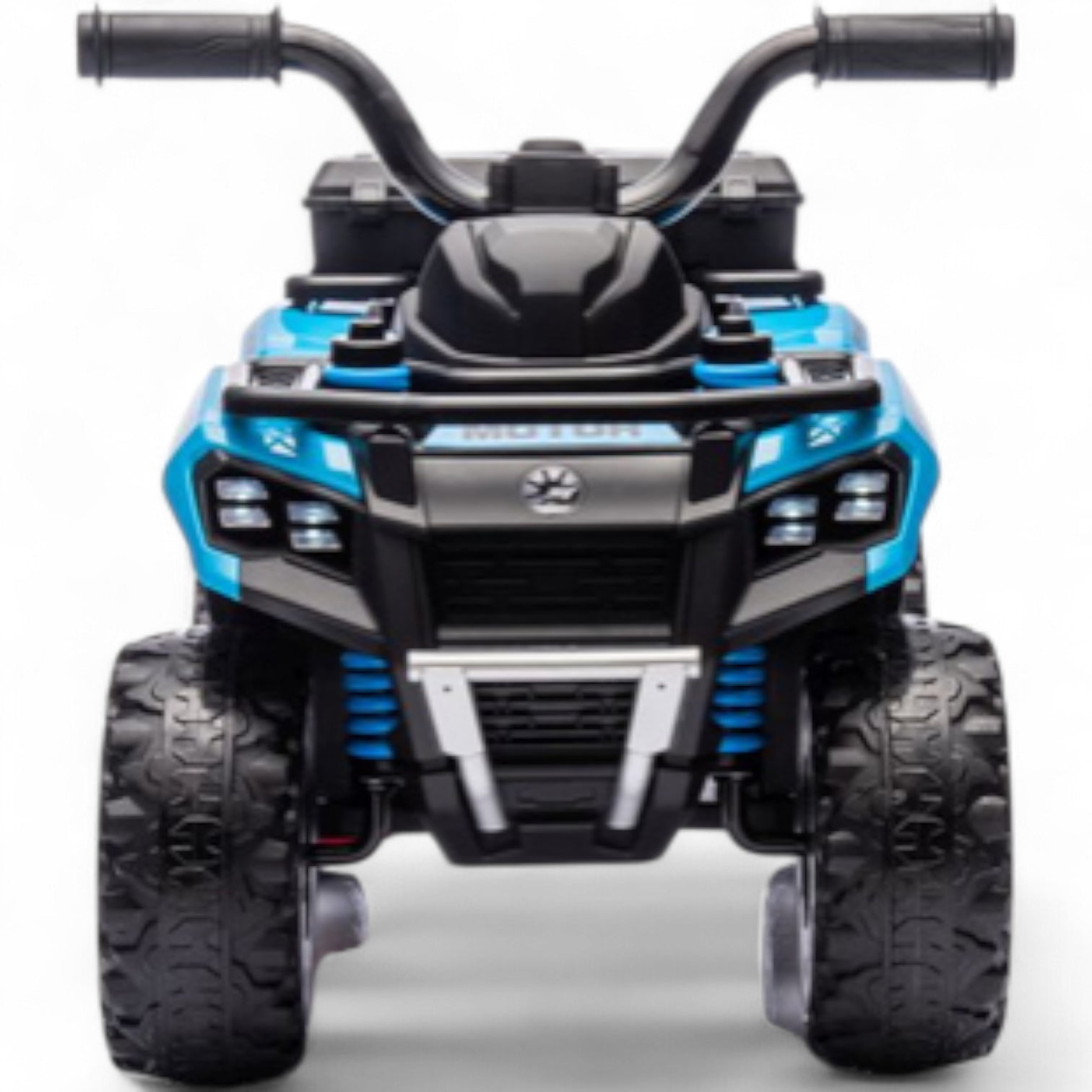 Mini Moto 4 Eléctrica para Niños LITTLE EXPLORER 6v Azul c/ RODAS DE GOMA