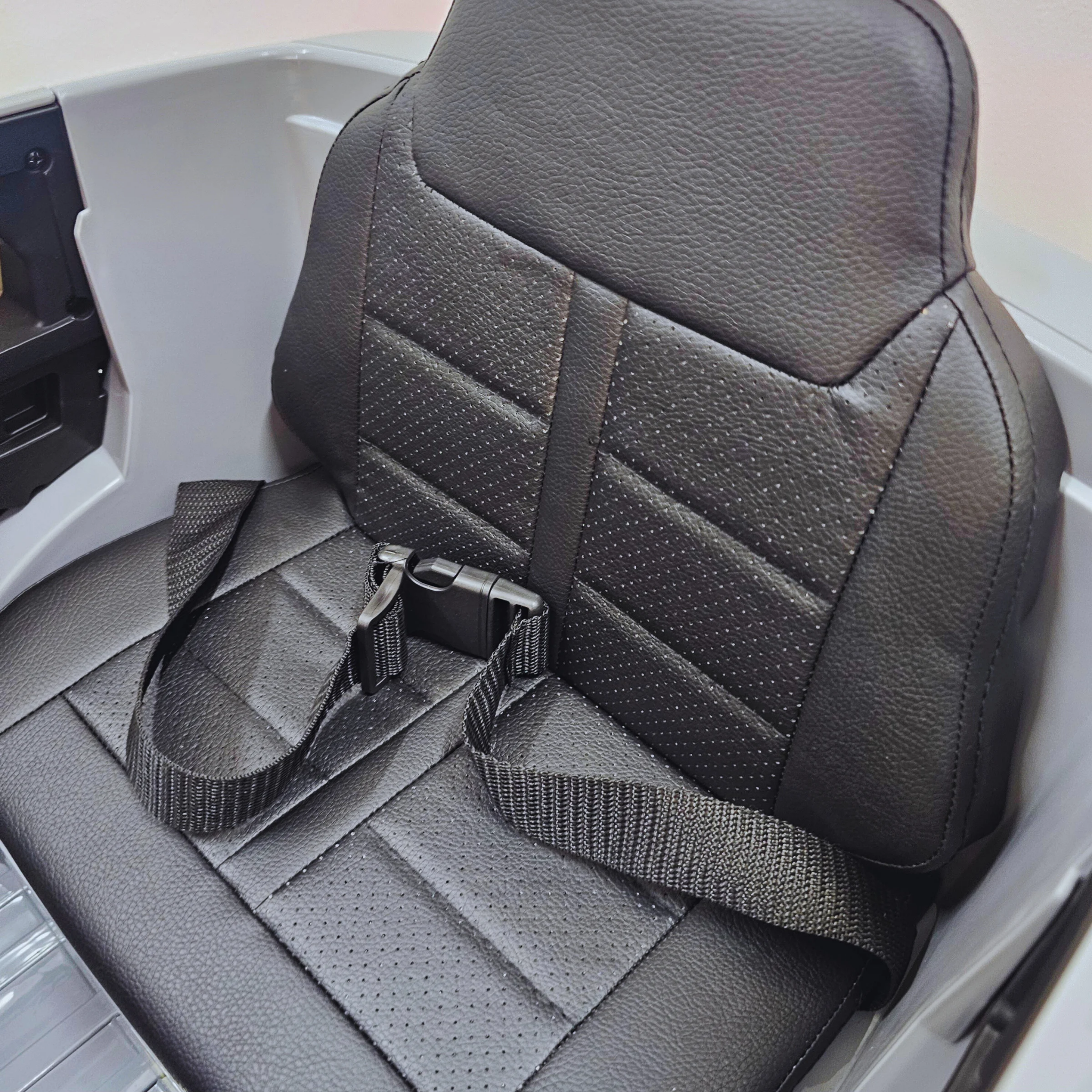 Coche Eléctrico para Niños AUDI RS6 12v Gris c/ RUEDAS DE GOMA & ASIENTO DE PIEL