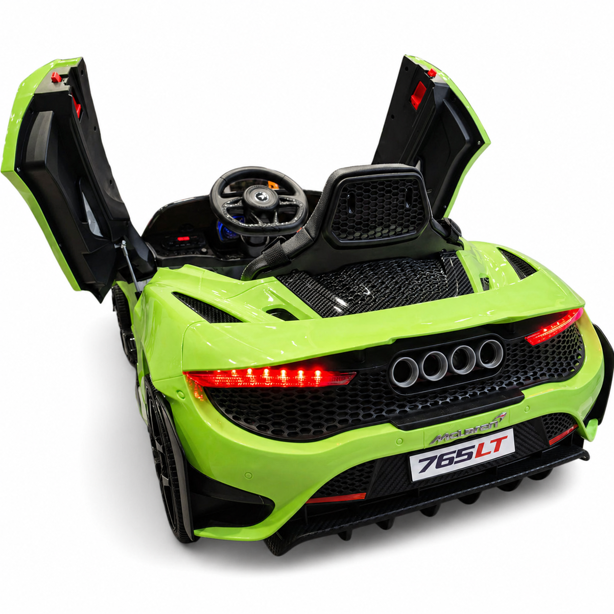 Coche Eléctrico para Niño McLaren 12v Verde c/ RUEDAS DE GOMA & ASIENTO DE PIEL