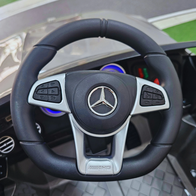 Coche Eléctrico para Niños MERCEDES GLC63S 4x4 12v Blanco 
