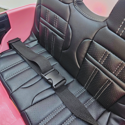 Coche Eléctrico para Niños RANGE ROVER EVOQUE 12v Rosa c/ RUEDAS DE GOMA & ASIENTO DE PIEL