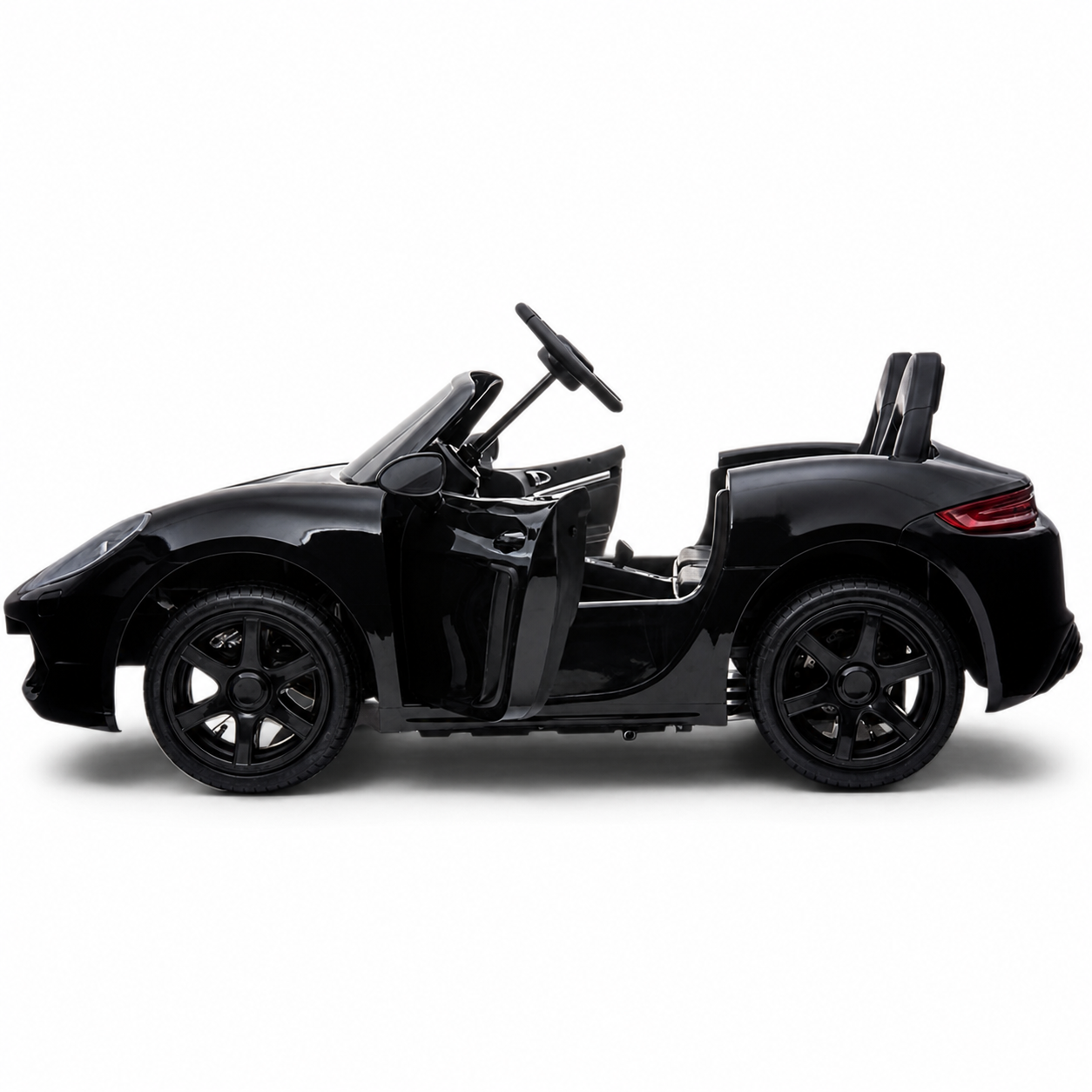 Coche eléctrico para Niños PERFECTA XXL 24v Motor Brushless 180w 15km/h Blanco c/ RUEDAS DE GOMA & ASIENTO DE PIEL