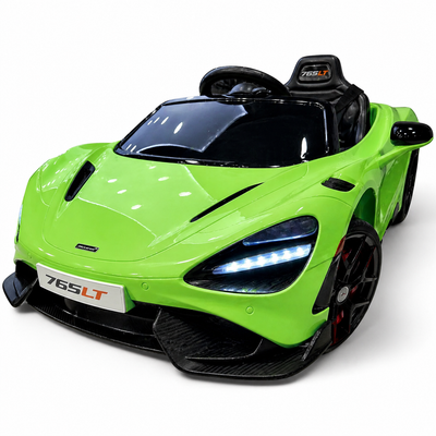 Coche Eléctrico para Niño McLaren 12v Verde c/ RUEDAS DE GOMA & ASIENTO DE PIEL
