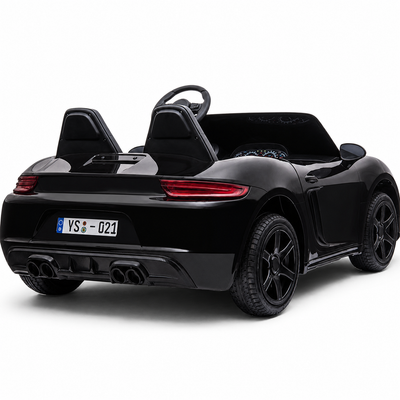 Coche eléctrico para Niños PERFECTA XXL 24v Motor Brushless 180w 15km/h Blanco c/ RUEDAS DE GOMA & ASIENTO DE PIEL