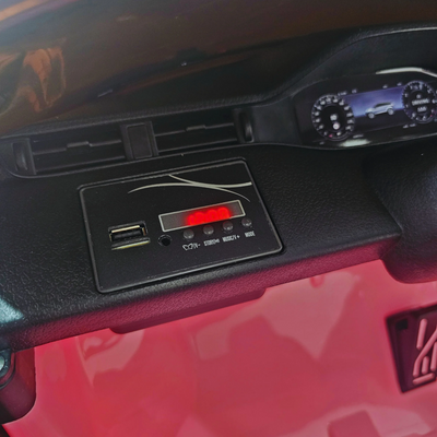 Coche Eléctrico para Niños RANGE ROVER EVOQUE 12v Rosa c/ RUEDAS DE GOMA & ASIENTO DE PIEL
