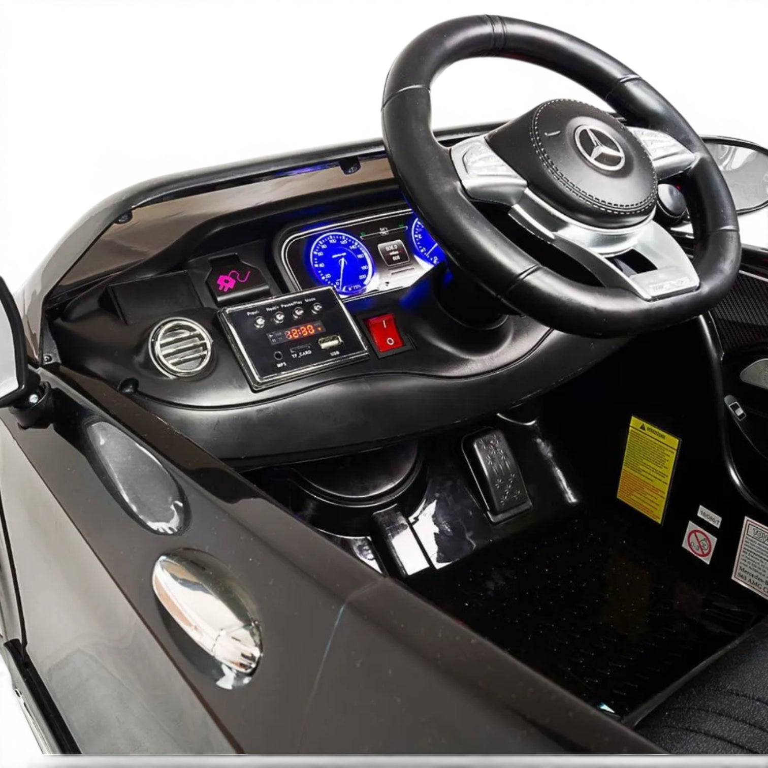 Coche Eléctrico para Niños MERCEDES S63 12v Blanco 