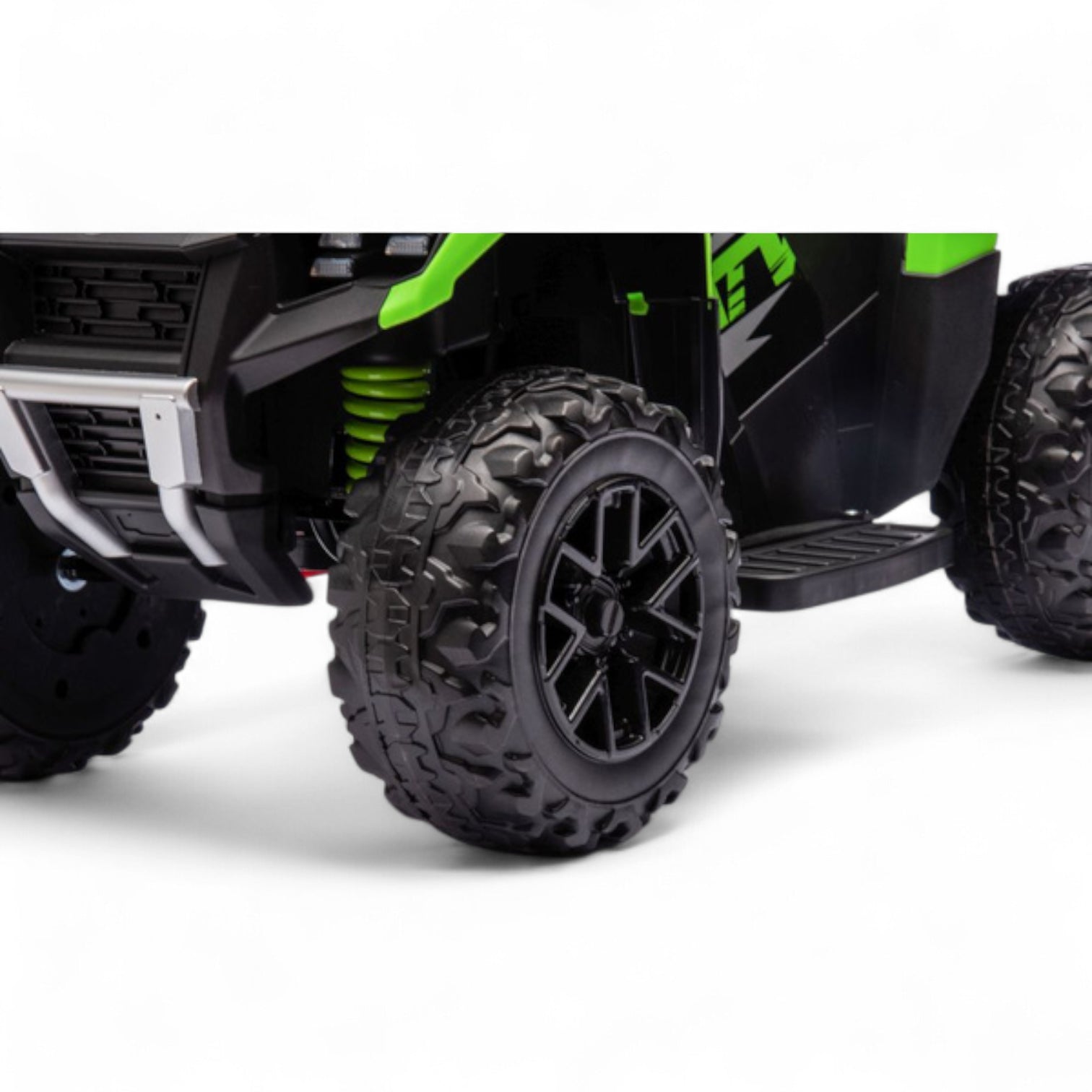 Mini Moto 4 Eléctrica para Niños LITTLE EXPLORER 6v Verde c/ RODAS DE GOMA