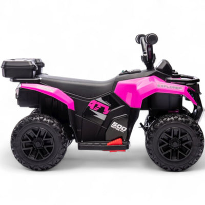 Mini Moto 4 Eléctrica para Niños 6v Verde