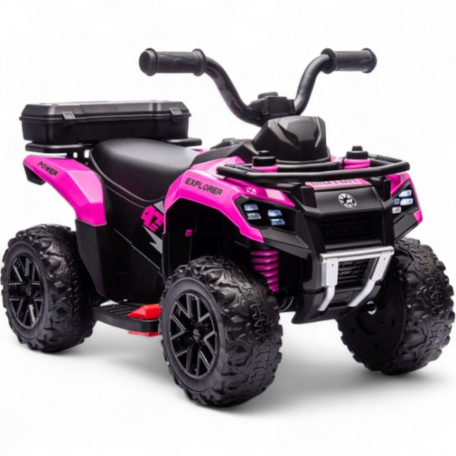 Mini Moto 4 Eléctrica para Niños 6v Verde
