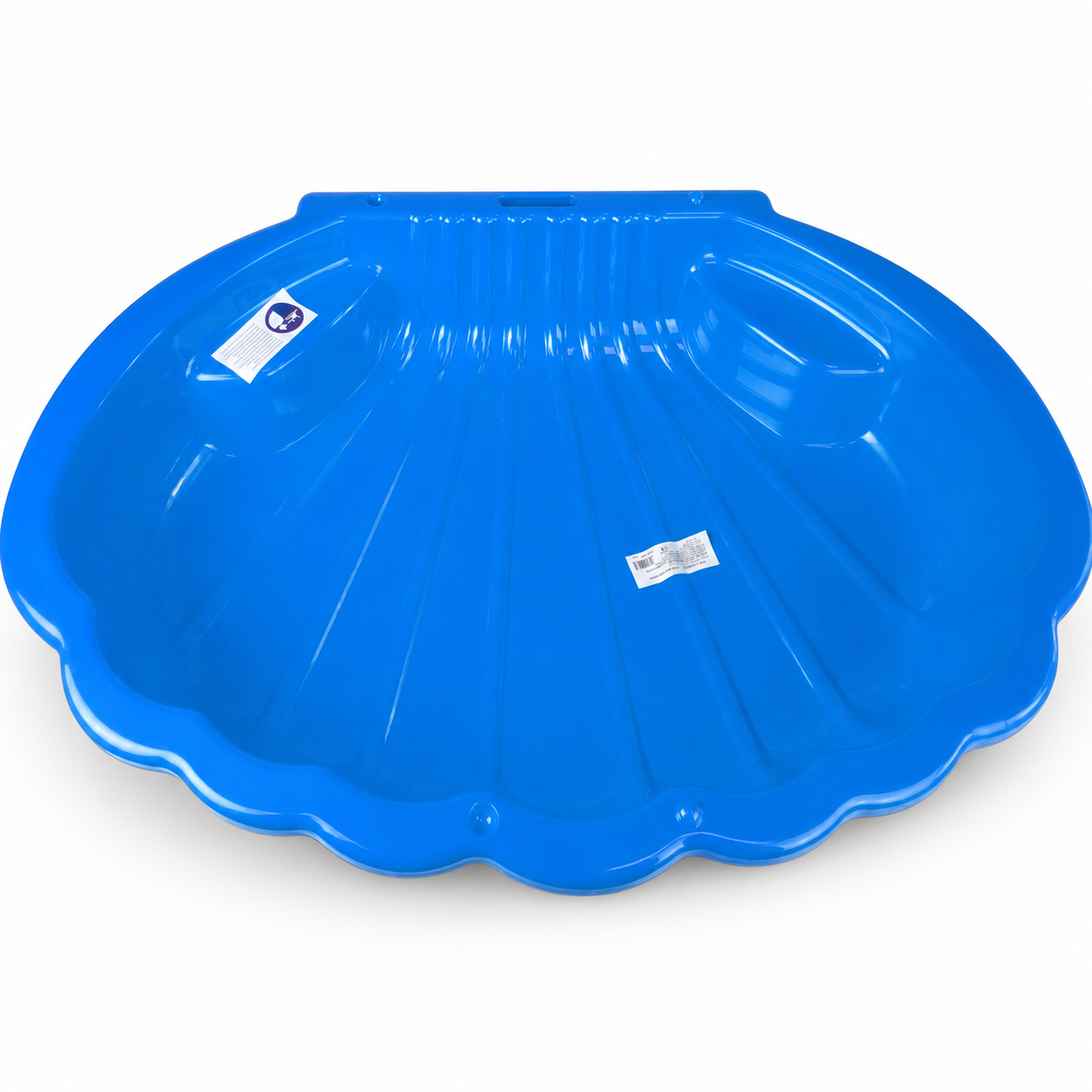 Piscina / Caixa de Areia Infantil Concha Azul 110 x 75 x 18 cm