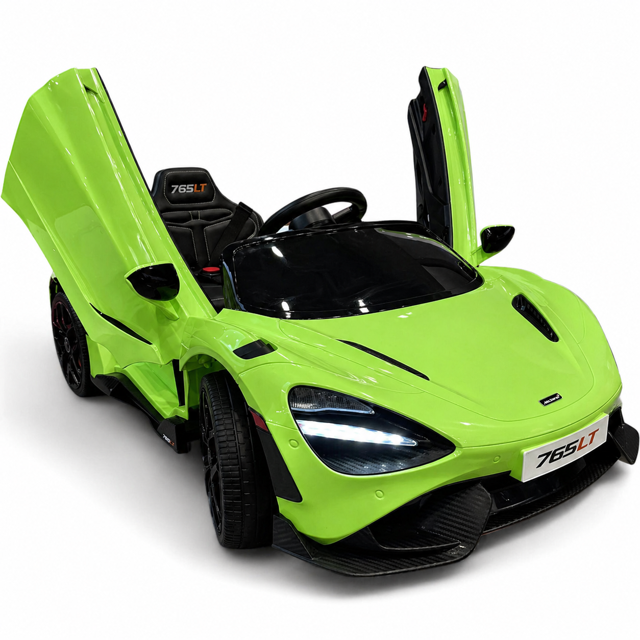 Coche Eléctrico para Niño McLaren 12v Verde c/ RUEDAS DE GOMA & ASIENTO DE PIEL