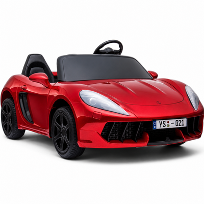 Coche eléctrico para Niños PERFECTA XXL 24v Motor Brushless 180w 15km/h Blanco c/ RUEDAS DE GOMA & ASIENTO DE PIEL