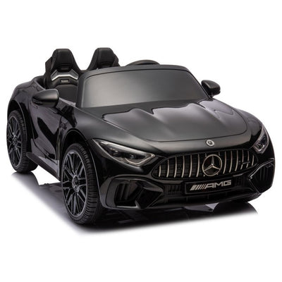 Coche Eléctrico para Niños MERCEDES SL63 Negro 4x4 2 LUGARES 24v c/ RUEDAS DE GOMA & ASIENTO DE PIEL