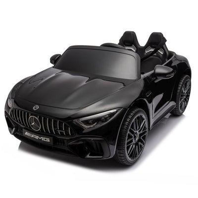 Coche Eléctrico para Niños MERCEDES SL63 Negro 4x4 2 LUGARES 24v c/ RUEDAS DE GOMA & ASIENTO DE PIEL