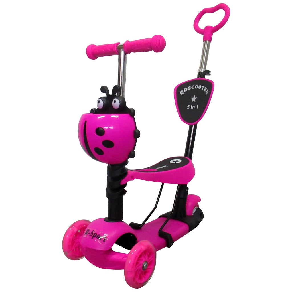 Patinete para Niños "LADYBUG" 5 en 1
