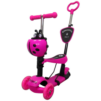 Patinete para Niños "LADYBUG" 5 en 1
