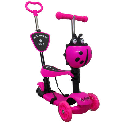 Patinete para Niños "LADYBUG" 5 en 1