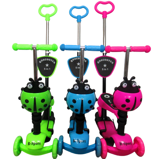 Patinete para Niños "LADYBUG" 5 en 1