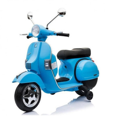 Moto Eléctrica para Niños VESPA PIAGGIO 12v Azul
