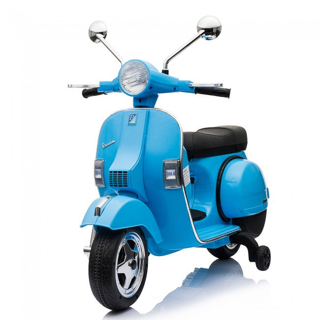 Moto Eléctrica para Niños VESPA PIAGGIO 12v Azul